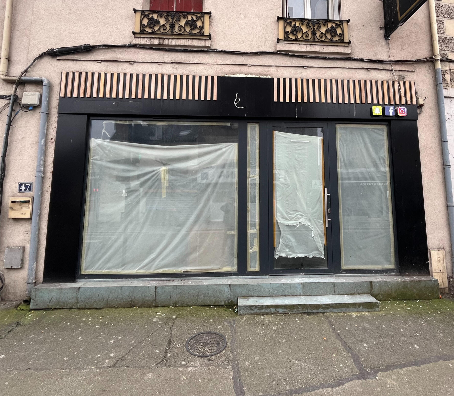 Travaux de commerces